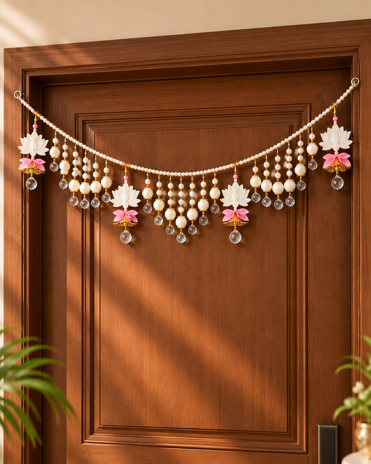 Lotus Pearl Hanging Toran