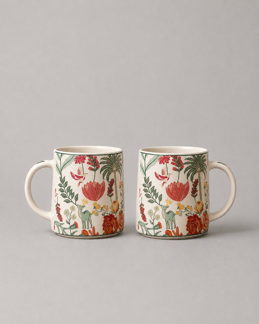 Secret Garden Cup Set