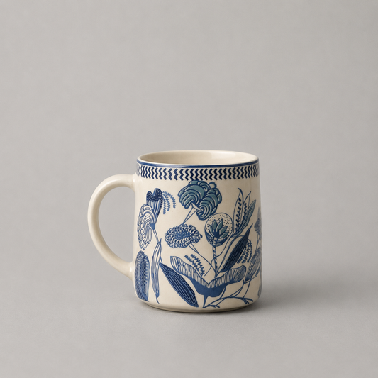 Blue Meadow Cup Set