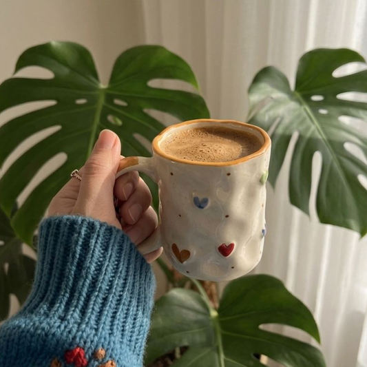 Confetti Hearts Mug Set of One