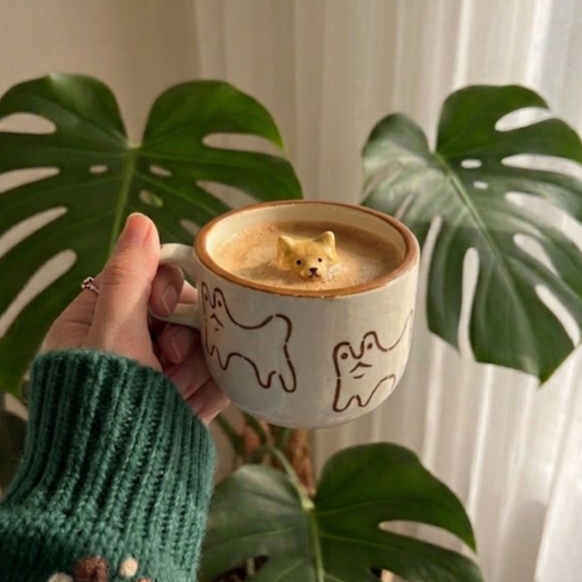 Doggo Doodle Mug Set of 1