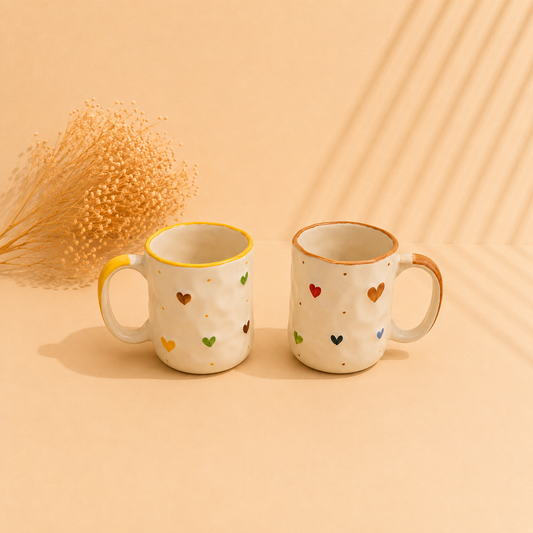 Confetti Hearts Mug Set of One