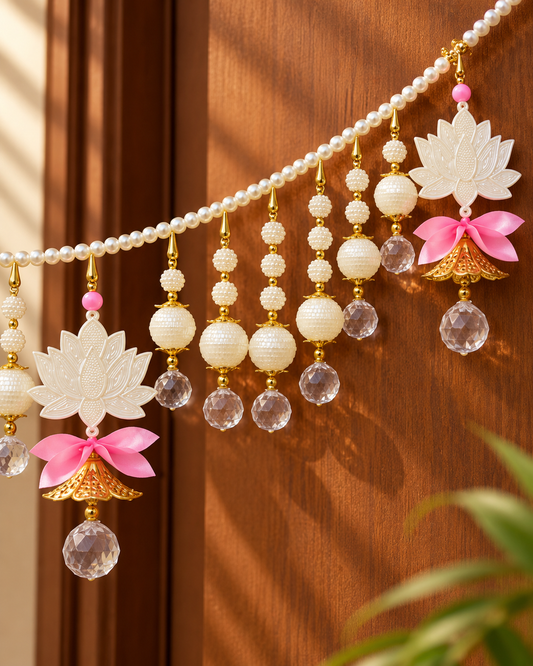 Lotus Pearl Hanging Toran