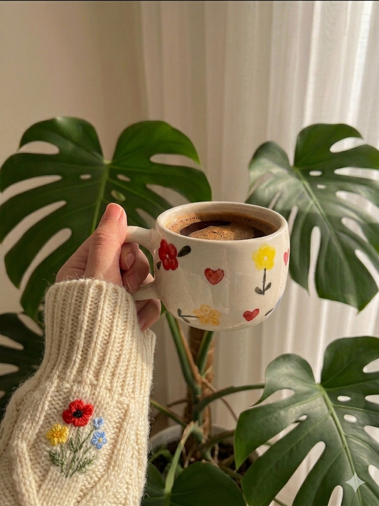 Garden Hearts Mug Set of 1