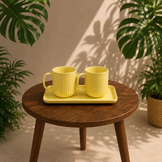 Sunshine Sips Mug & Tray Set