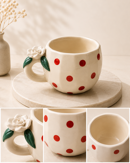 Rosé Bloom Cup Set + Free tumbler