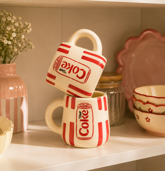 Diet Coke Cup - Set of 1 (2 Pieces)