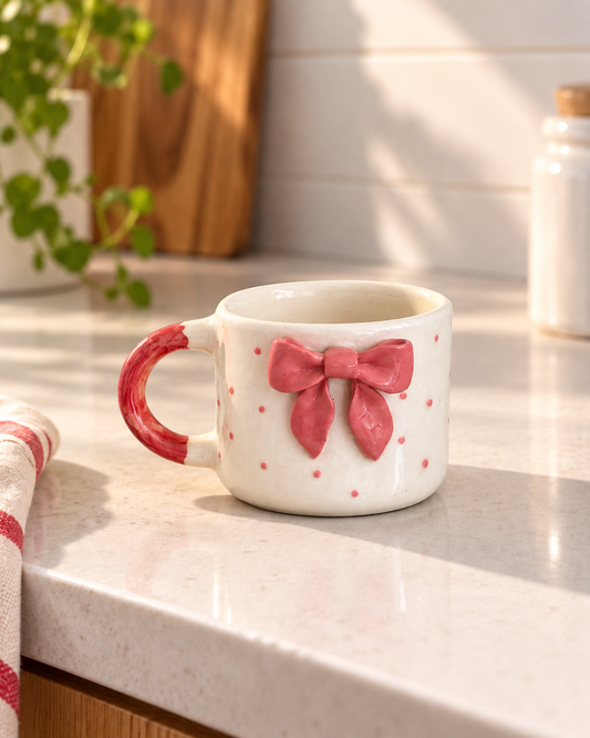 Pink Bow Cup