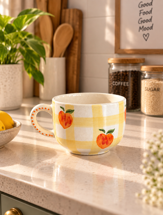 Peach Coffee Mug
