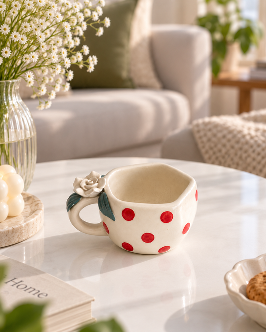 Rose Coffee Cup