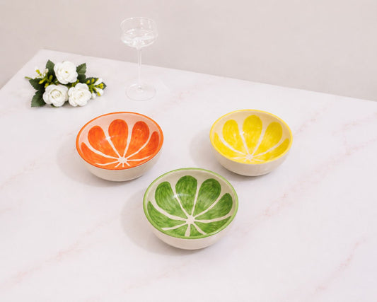 Citrus Bowl Set of Three