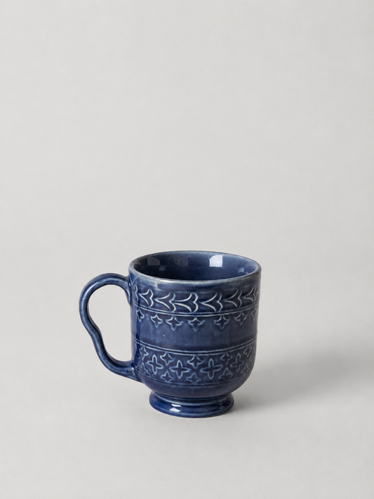 Indigo Royale Cup Set