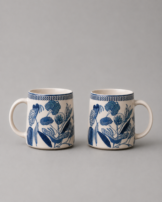 Blue Meadow Cup Set