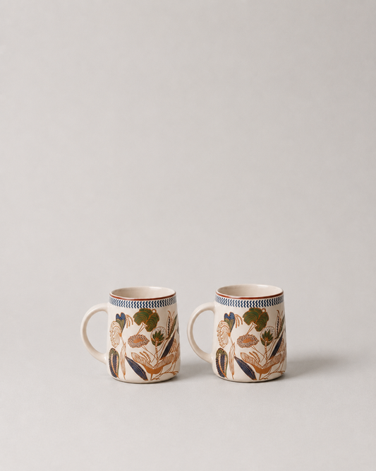Autumn Bloom Cup Set