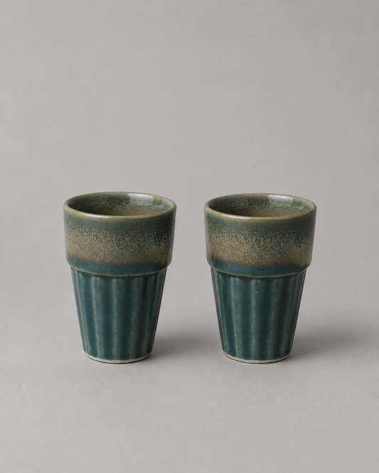 Sage Kulhad Cup Set