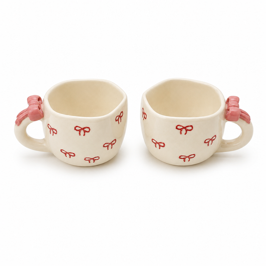 Sweet Ribbon Mug Set of 1