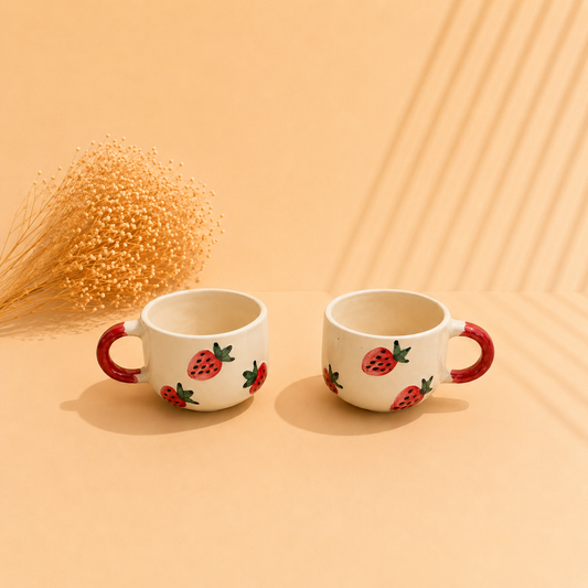 Strawberry Mug Set of One