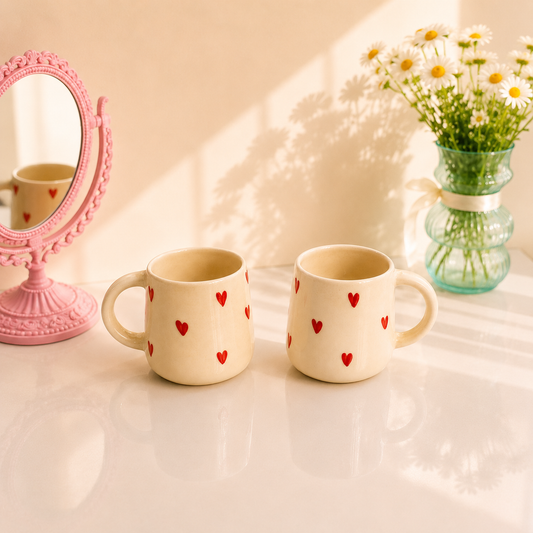 Rosy Kiss Cups Set of 1