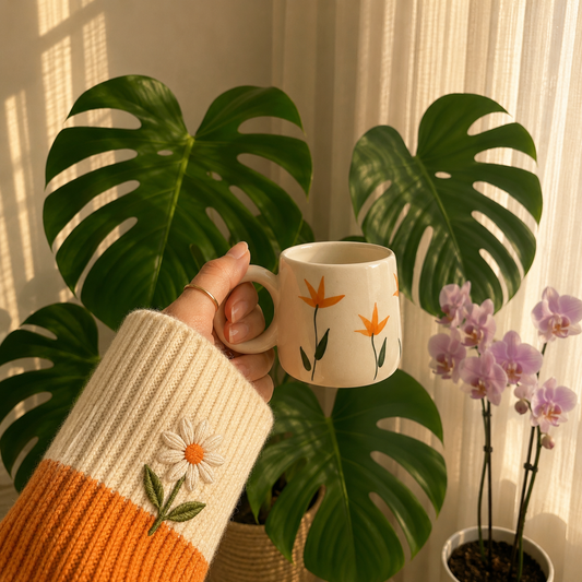 Tropical Bloom Cup Set of 1