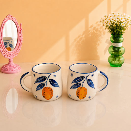 Mediterranean Lemon Mug Set of 1