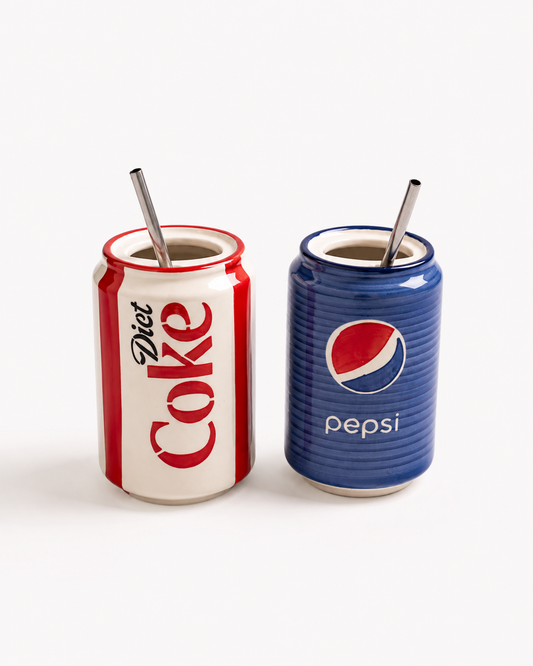 Retro Soda Can Tumbler Set - 2 Pieces