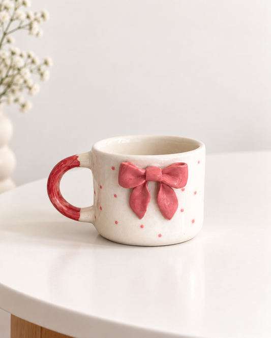 Pink Bow Cup