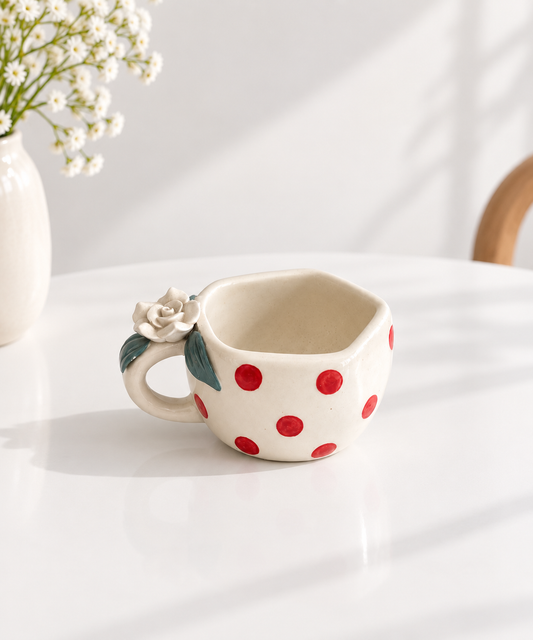 Rose Coffee Cup